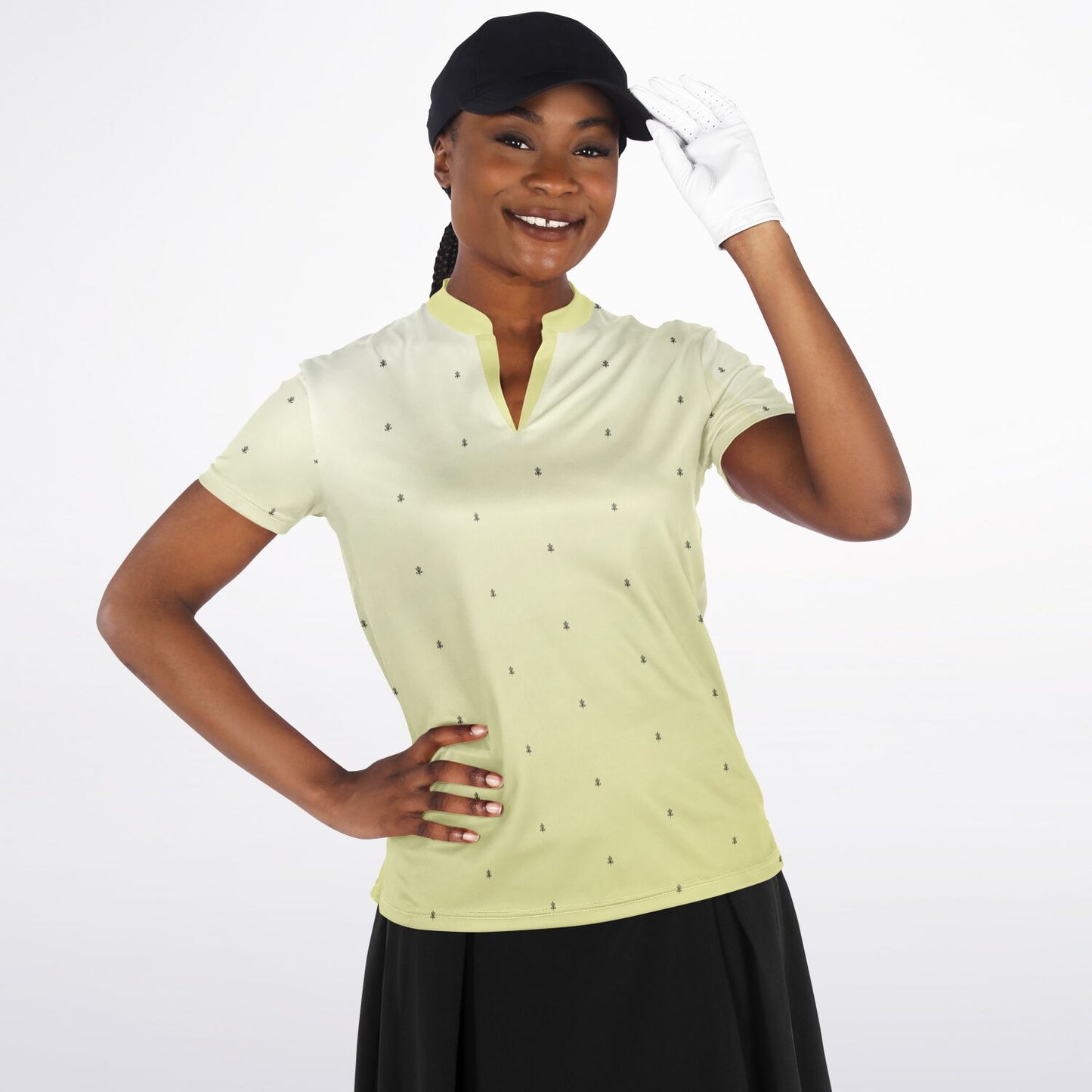 Women's Almost Yellow Competition Polo