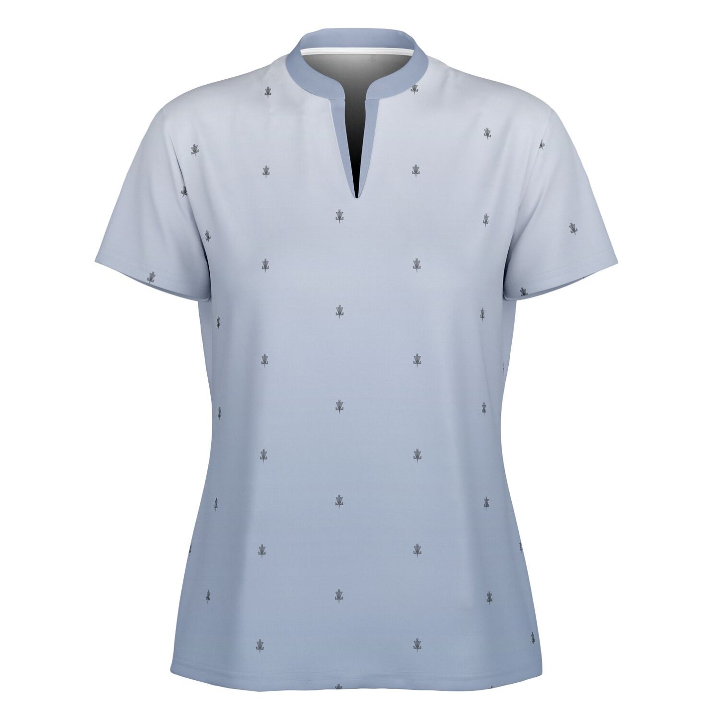 Women's Pale Blue Competition Polo