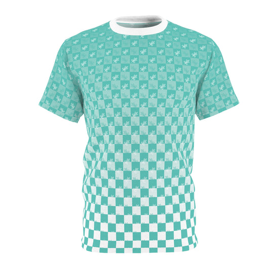 Aqua Checkered Jersey
