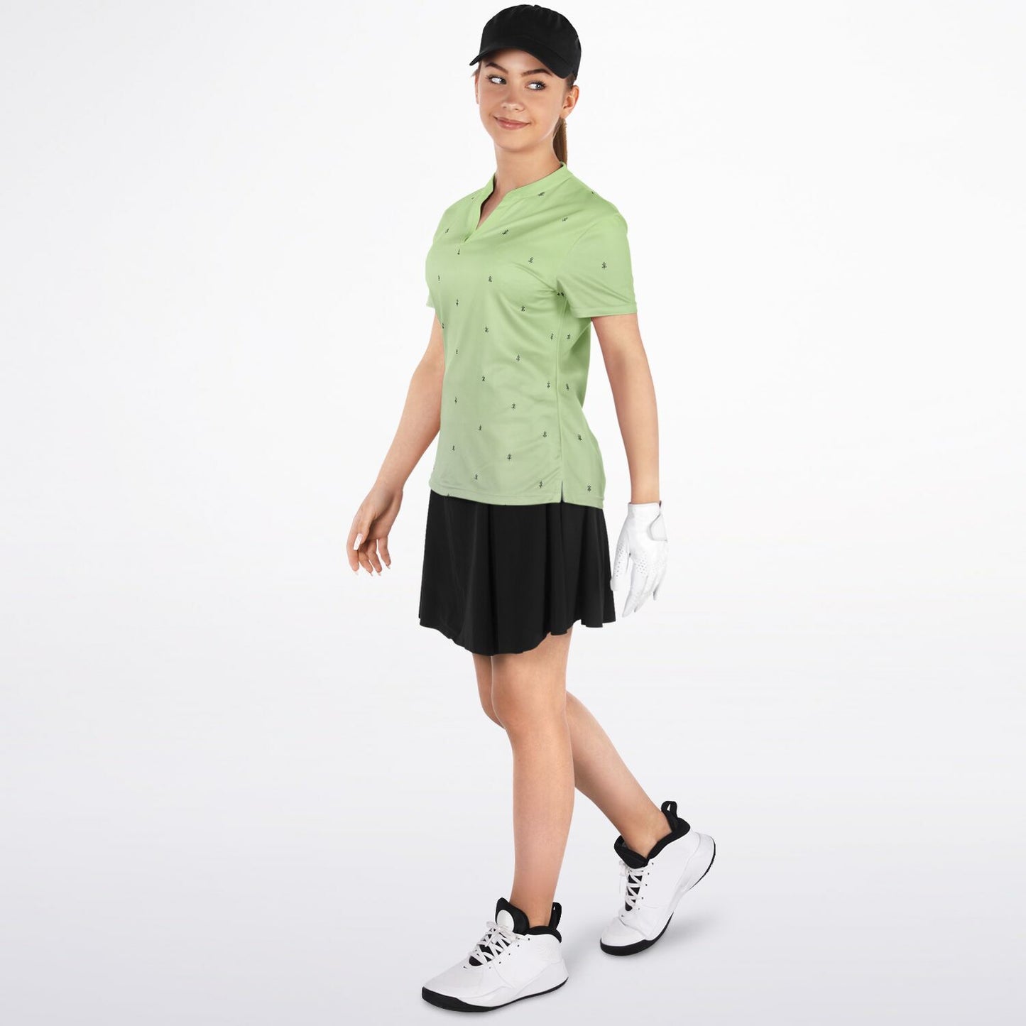 Women's Pistachio Competition Polo