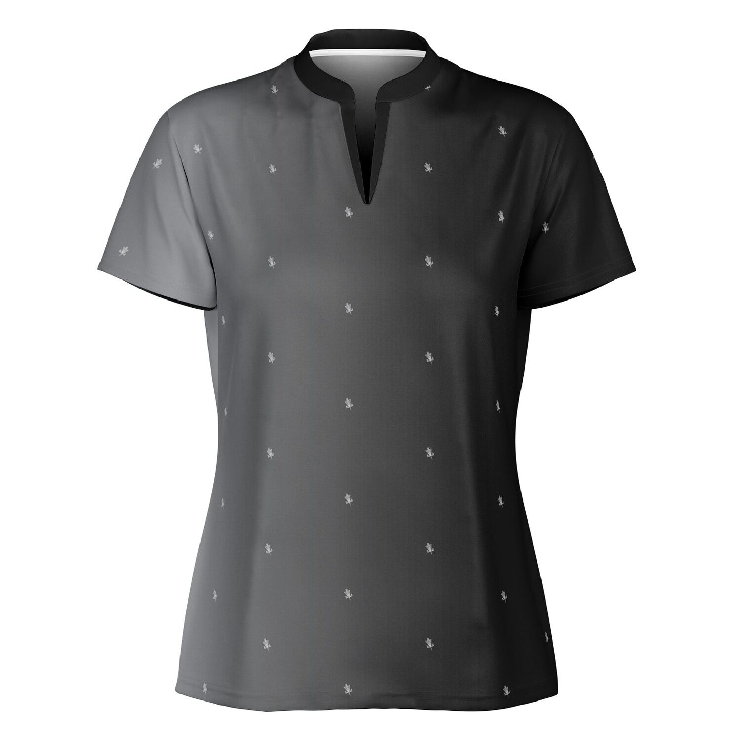 Women's Black Competition Polo