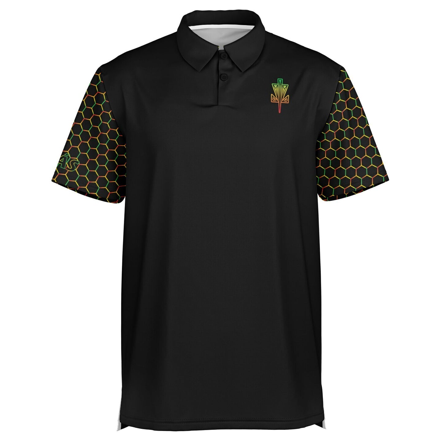 Rasta Honeycomb Polo
