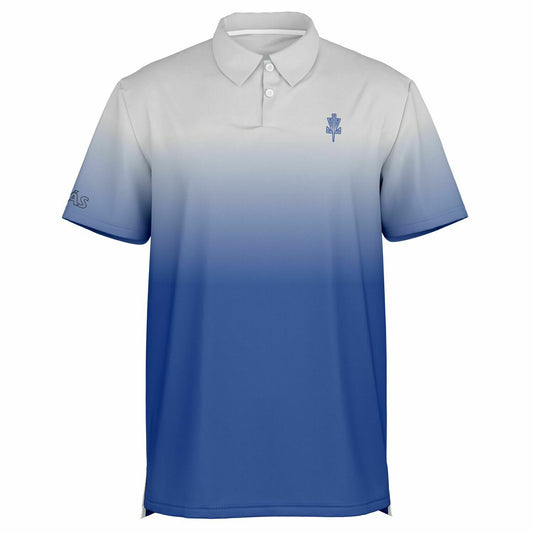Blue & Silver Tournament Polo