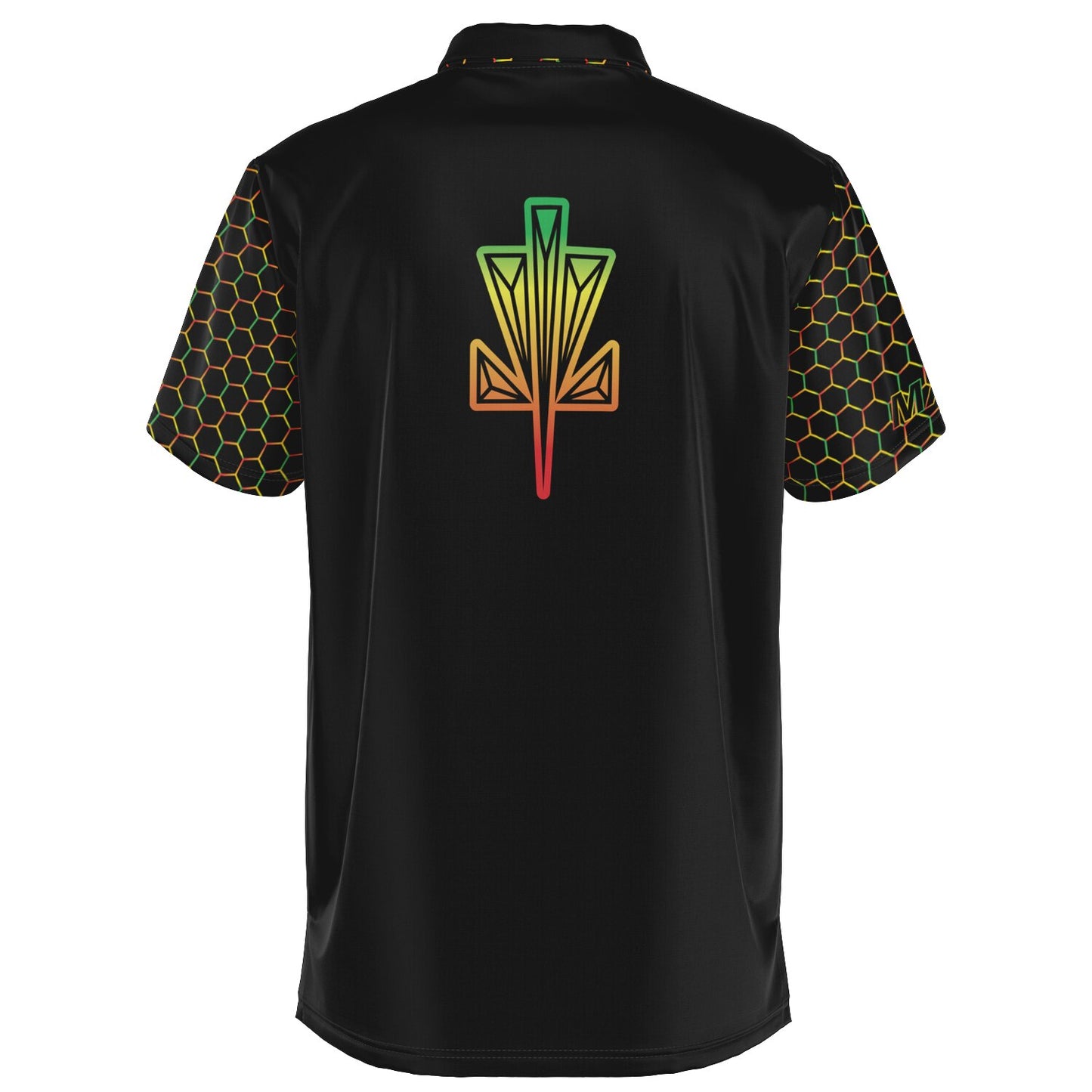 Rasta Honeycomb Polo