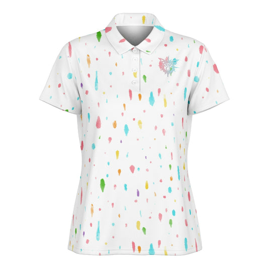 Womens Funfetti Polo