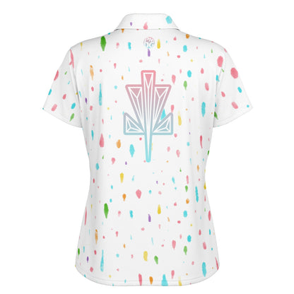 Womens Funfetti Polo