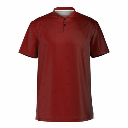 Maroon Competition Polo