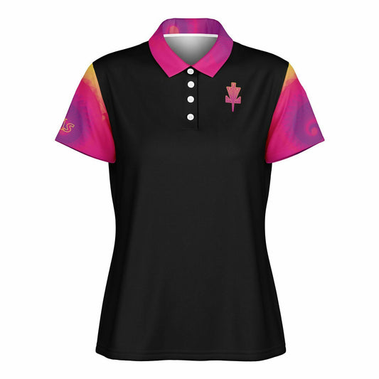 Women's Dye Style Tournament Polo v1