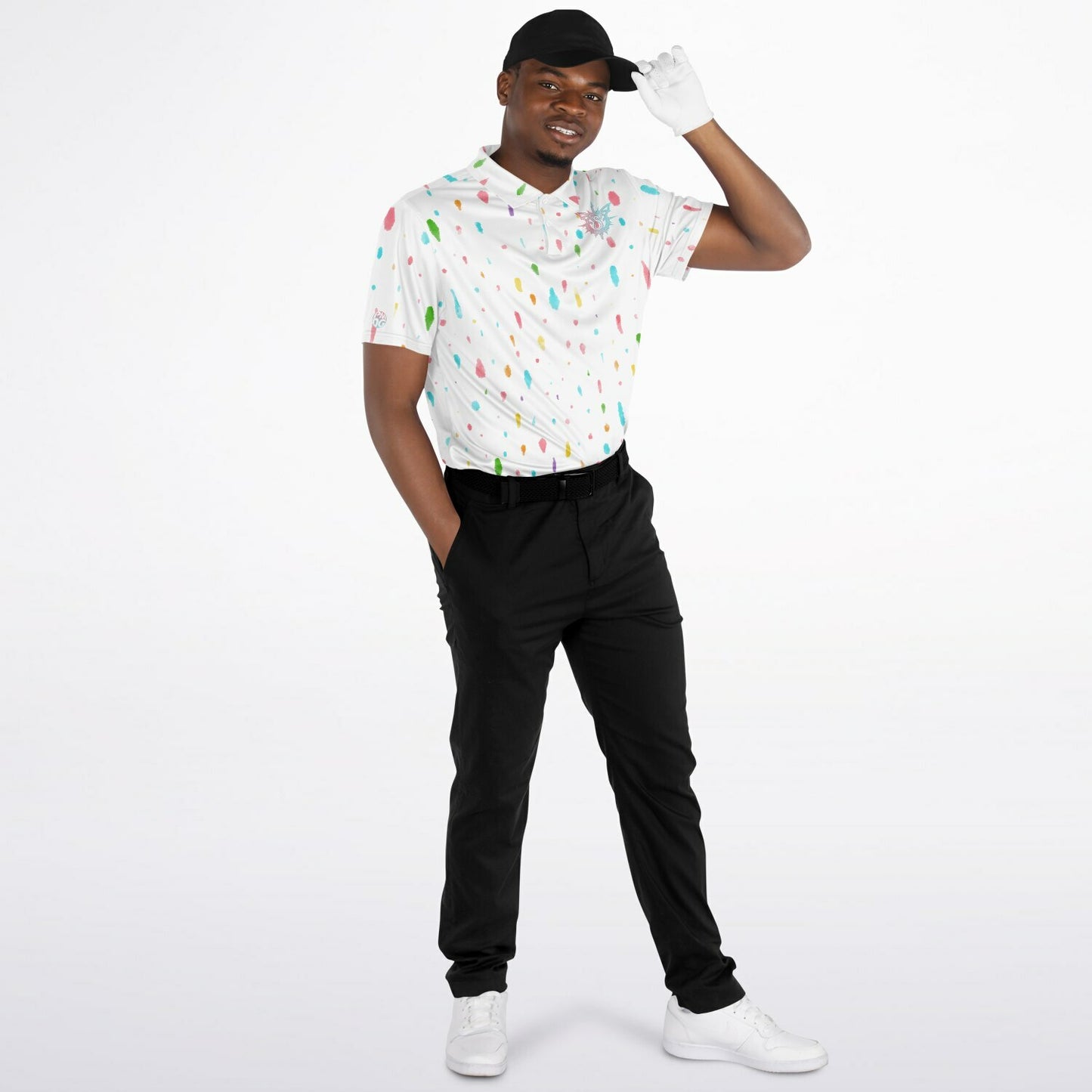 Mens Funfetti Polo