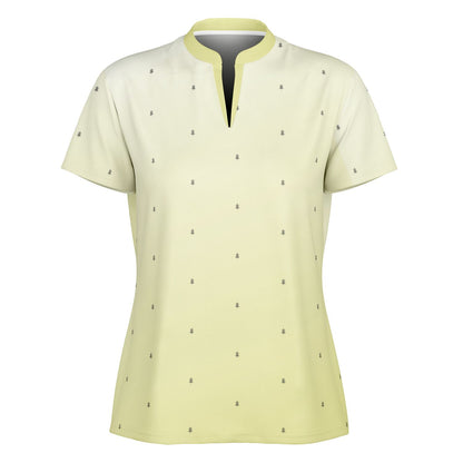 Women's Almost Yellow Competition Polo